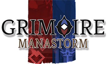 Grimoire: Manastorm – Multiplayer PC Wizard Shooter Logo